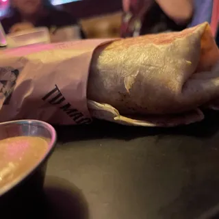 Crispy Shrimp Burrito