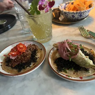 Vegan Eggplant Soyrizo Taco