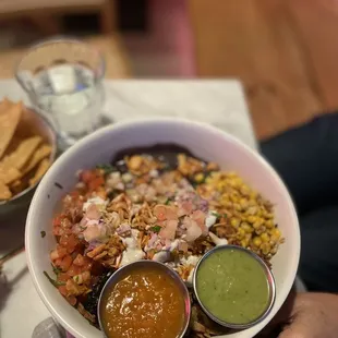 Vegan Spicy Jackfruit Carnitas Bowl