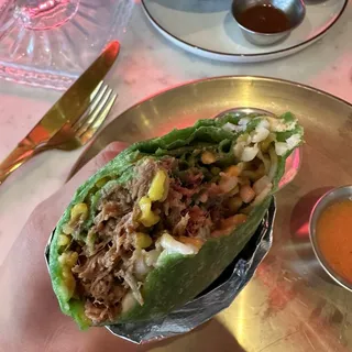 Braised Beef Burrito