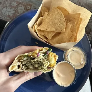 Grilled Chicken Burrito