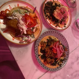 Vegan Squash Blossom Taco