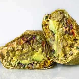 Vegan Grilled Chicken Burrito