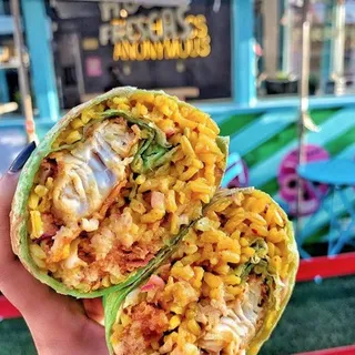 Crispy Fish Burrito