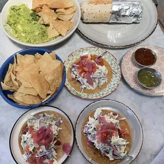 Grilled Fish Burrito