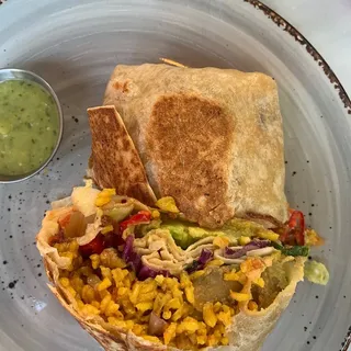 Sweet n Sour Chicken Burrito