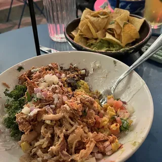 Vegan Spicy Jackfruit Carnitas Bowl