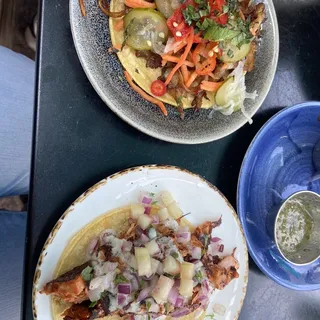 Vegan Spicy Jackfruit Carnitas Taco