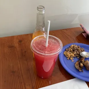 Watermelon water and Jarrito