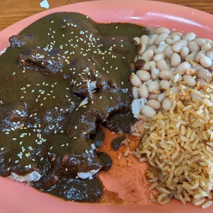 Chicken Mole $12.95
