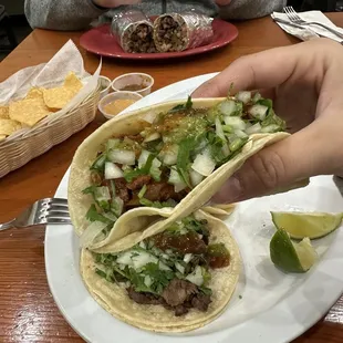 Tacos (Al Pastor &amp; Carne Asada)