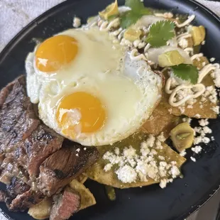 Brunch catering! Green sauce Chilaquiles!