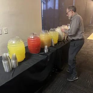 Refreshing drinks served up for 250 guests--perfectly crafted to keep the party going!