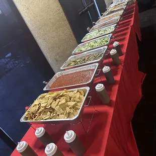 Indoor catering for 250 guests--bringing flavors and festivity right to you! Thank you Standford University!