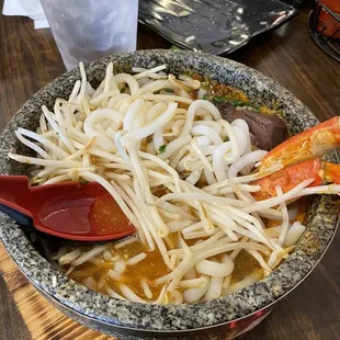 Crab Udon Soup