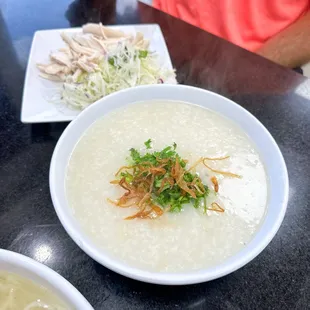 Cha goi ga - chicken congee