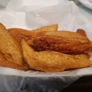 Fried fish cakes, nice