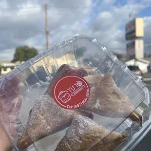 Strawberry croissant