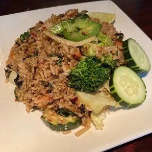 Spicy Fried Rice with veggie
