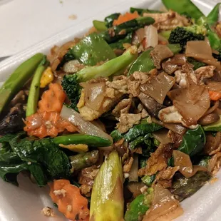 Pad See Ewe with Veggies