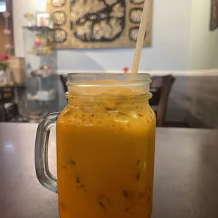 Thai ice tea