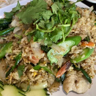 Thai Fried Rice with chicken