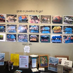 Join us as we fill the community of downtown Tubac and select areas with Javelina sculptures painted by area artists!