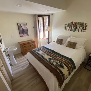 One of two bedrooms in two bedroom suite.