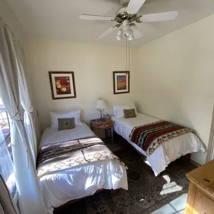 One of the rooms in two bedroom suite.