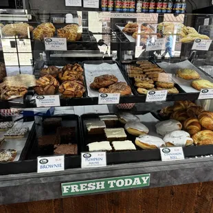Many baked good
