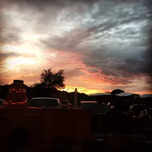 The patio at jacks...