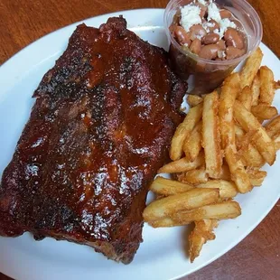 Mesquite Smoke Baby Back Ribs