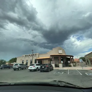 cars parked in a parking lot