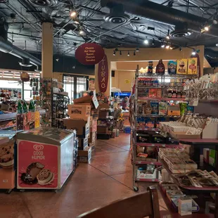 the interior of a grocery store
