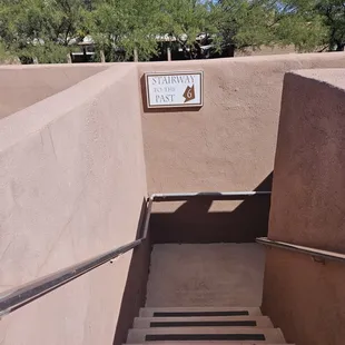 Entrance to the underground acarological exhibit