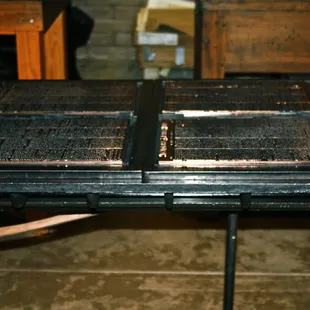 Turn of the century printing press plates.