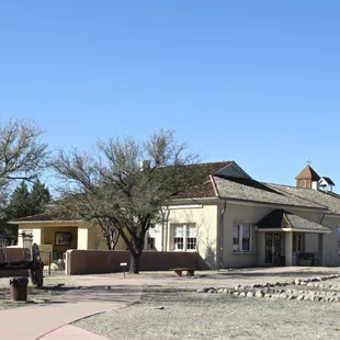 Entrance to the museum where admission can be purchased for the self-guided tour of the Tubac Presidio Park.