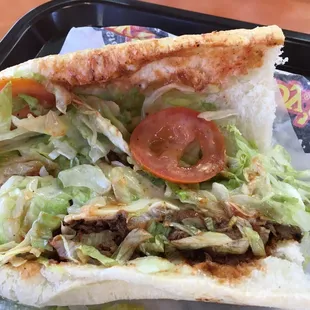 The meat was in there somewhere