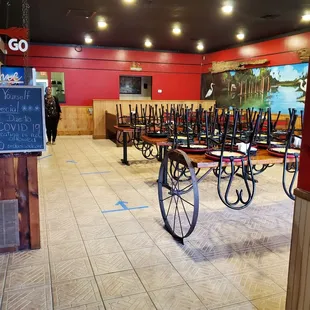 April 2020: The main dining room &amp; sweet Jeanine