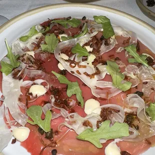 Tuna Carpaccio