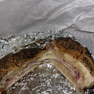 Gramma Max's Hot Ham and Swiss