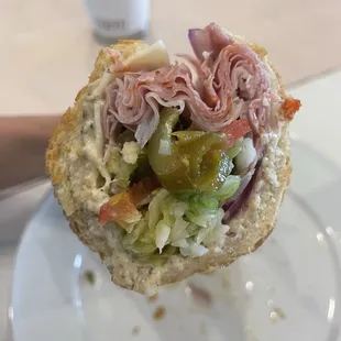 Classic Italian with peppers. SO GOOD