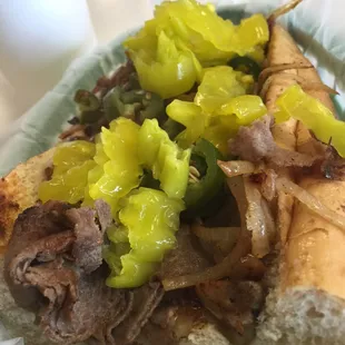 Philly Cheese Steak Sandwich