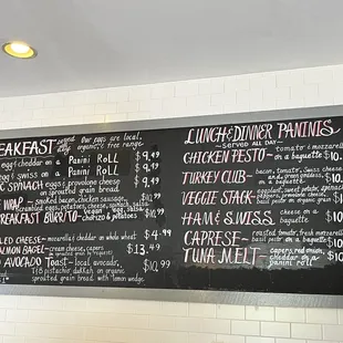 Menu. Seen 5/29/23
