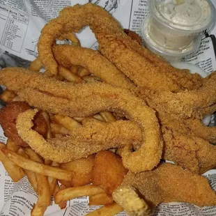 The best fried catfish anywhere around.