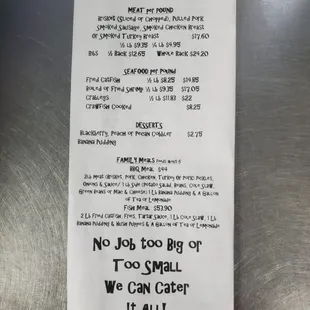 Desserts,  Family Meals