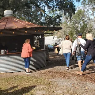 Not a food truck but a  food silo!
