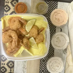 Fried shrimp