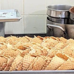 Waffle cones