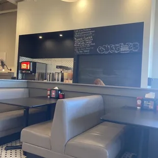 Cool diner feel